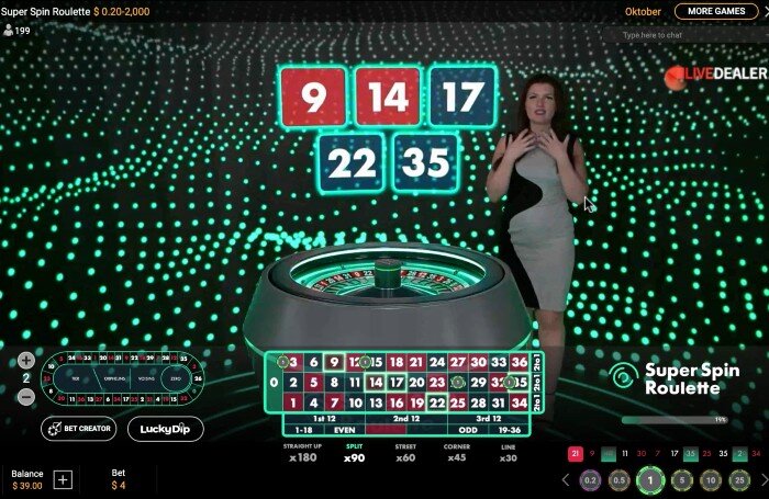 casino live roulette