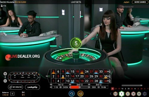 bet365 live roulette