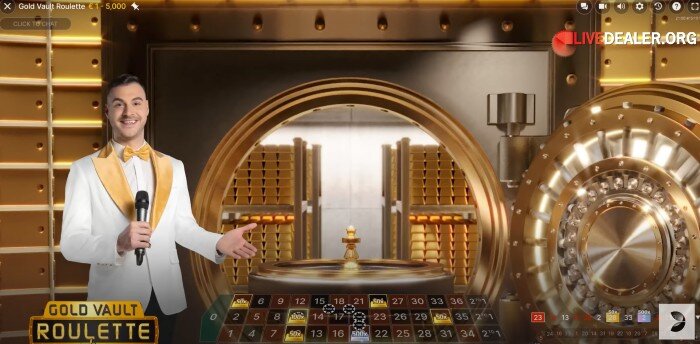 Gold Vault Roulette