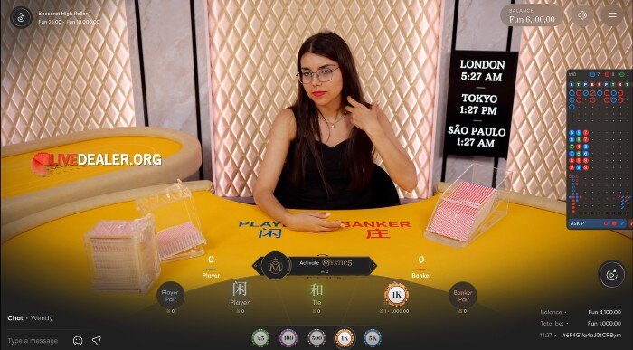 Bombay Live's High Roller Baccarat