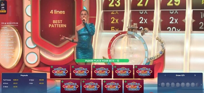 Vegas Ball Bonanza placebets