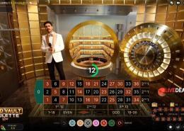 Gold Vault Roulette placebets