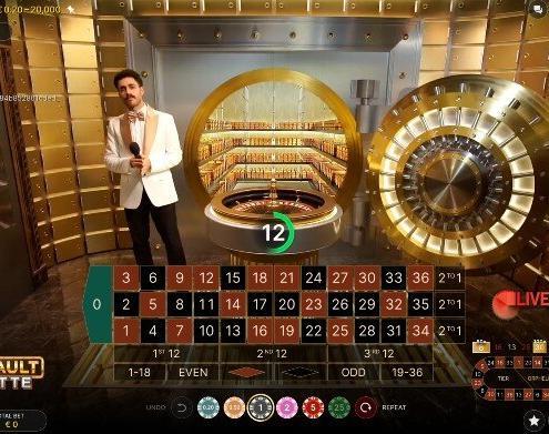 Gold Vault Roulette placebets