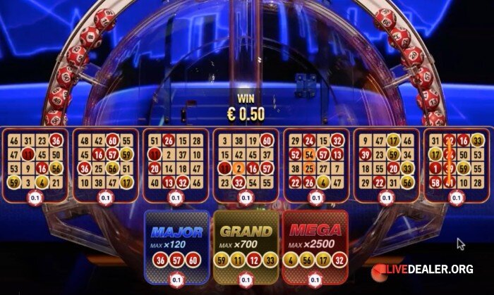 Mega Fire Blaze Lucky Ball line