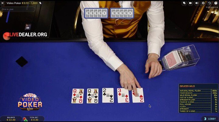 Video Poker Deuces Wild