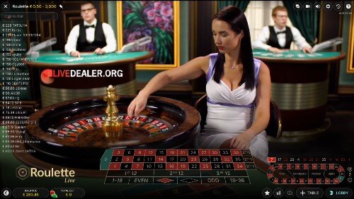 live roulette at Royal VEgas