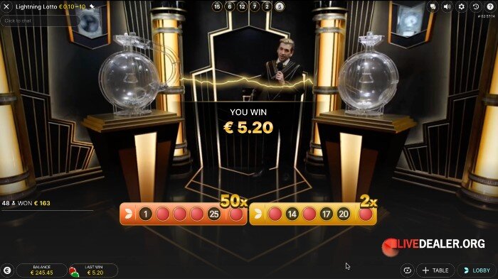 Lightning Lotto winning tickets