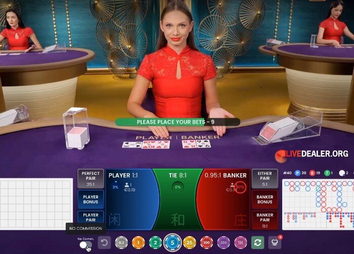 switched to standard baccarat payouts