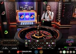 Lucky Ball Roulette fruity bet multiplier