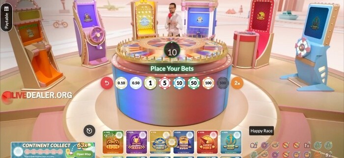 Travel Fever place bets