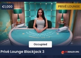 prive lounge blackjack