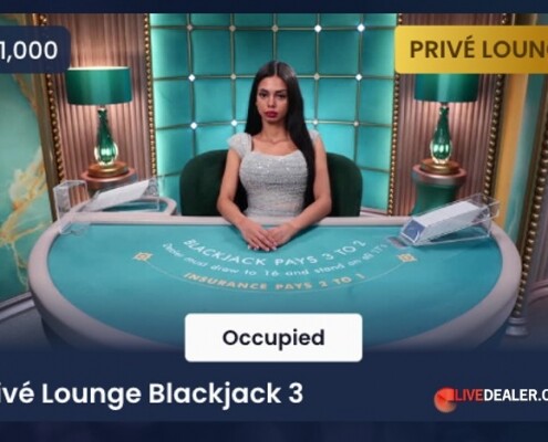 prive lounge blackjack