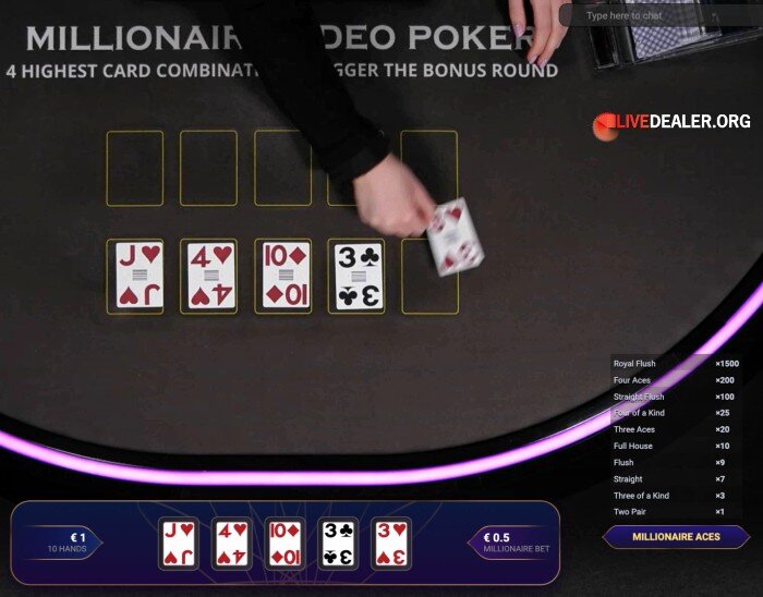 Millionaire Video Poke Main Hand