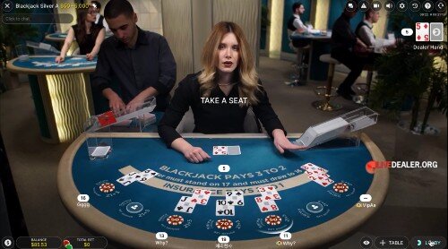 32Red live blackjack