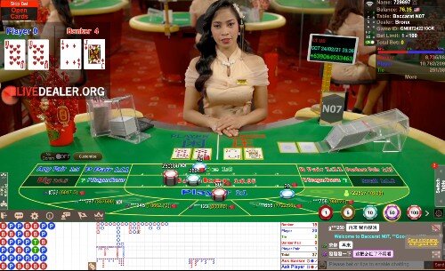 Asia Gaming Live baccarat