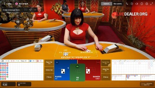 BetConstruct Live baccarat