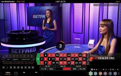 betfred live roulette