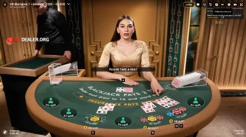 Dublinbet (Pragmatic) live blackjack