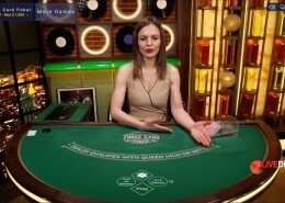 Ezugi 3 card poker