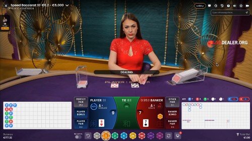 Grosvenor live baccarat from pragmatic