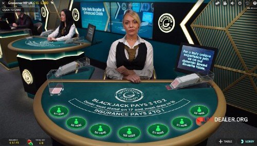 Grosvenor live blackjack