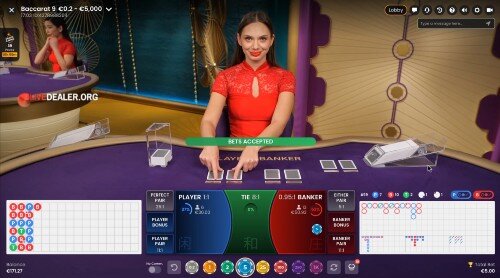 Mr Green Live Baccarat