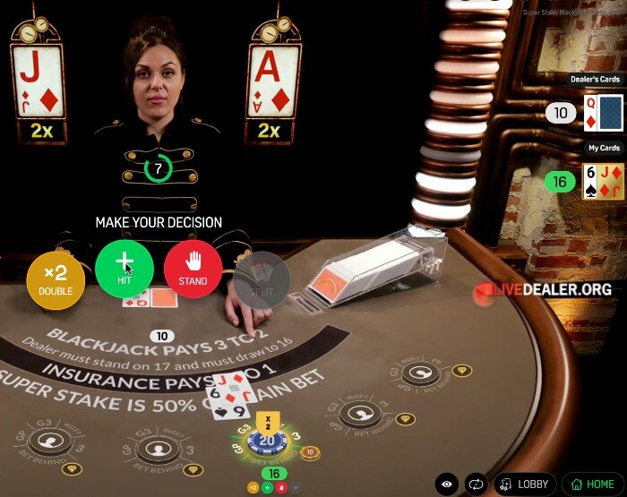 Stake blackjack