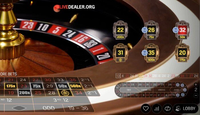 Super Stake Roulette spin wheel interface