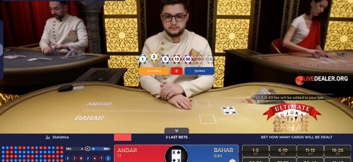 Ultimate Andar Bahar placebets