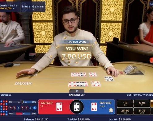 Ultimate Andar Bahar win