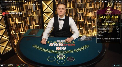 William Hill live poker