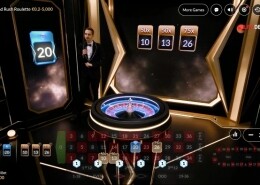 Diamond Rush Roulette bonus lucky numbers