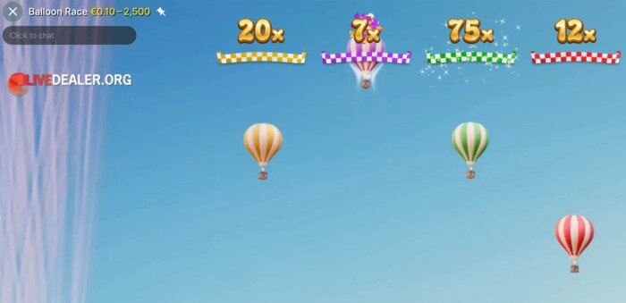 balloon race multiplier