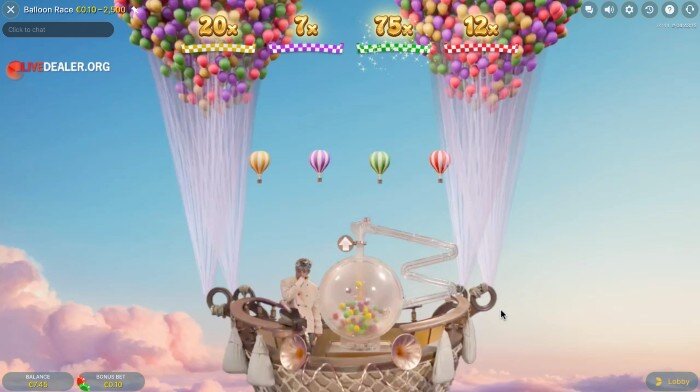 balloon race race