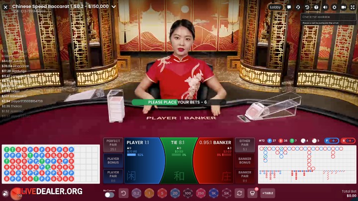 Chinese Speed Baccarat