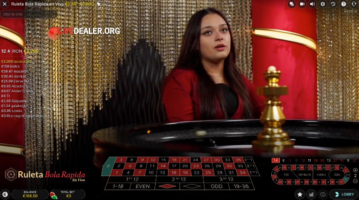 Ruleta Rapida enVivo