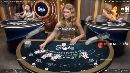 Stake evolution exclusive blackjack