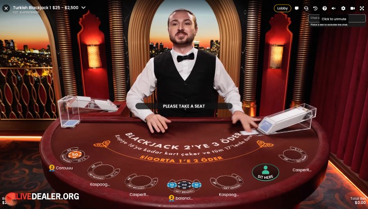 Turkish Blackjack @ Stake