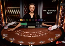 Bet Behind Pro Blackjack