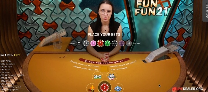 Fun Fun 21 placebets