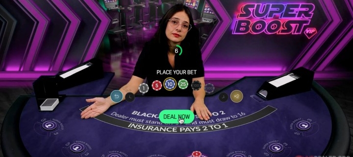 Super Boost Blackjack
