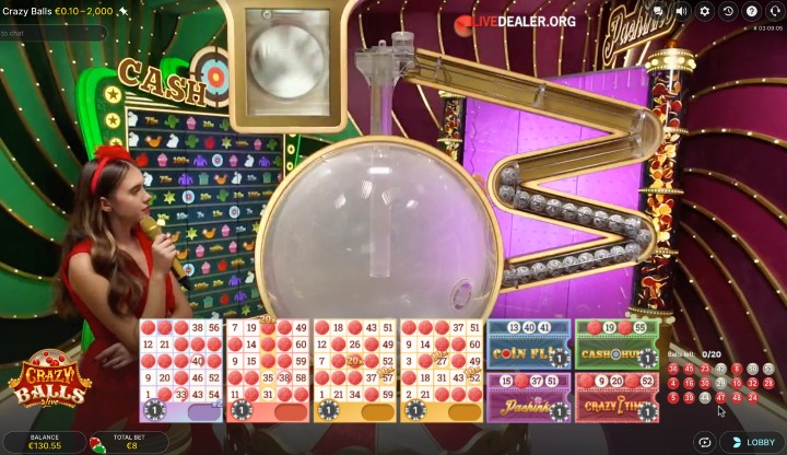 Crazy Balls draw