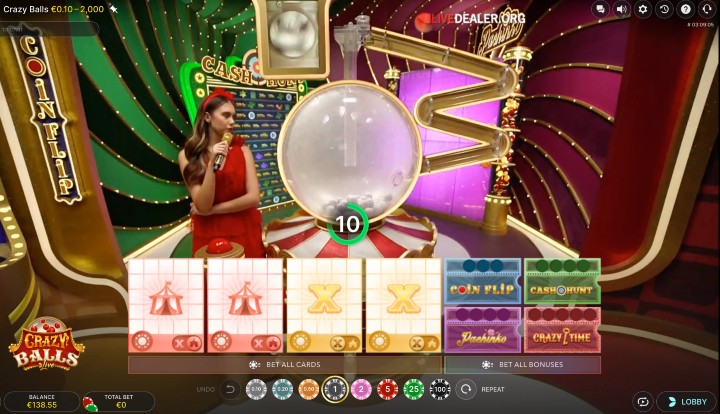 crazy balls live Qualification Phase