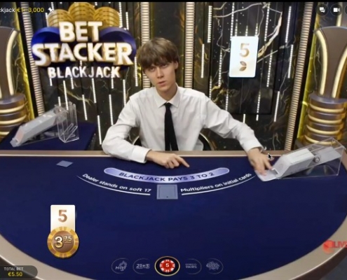 Bet Stacker Blackjack bonus