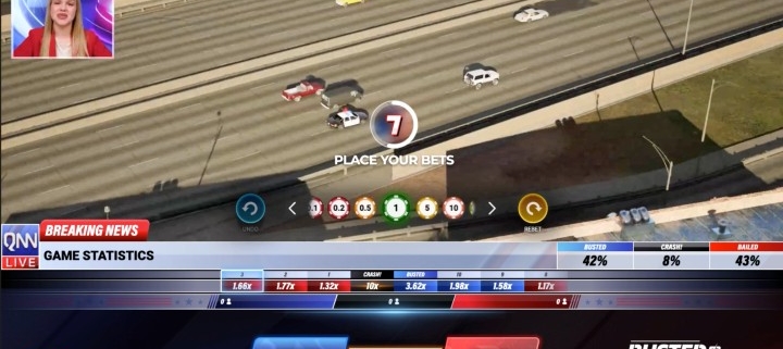 Busted or Bailed place bets