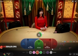 Always 8 Baccarat place bets