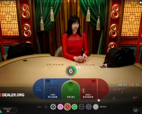 Always 8 Baccarat place bets