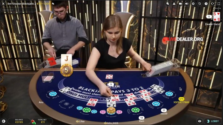 Bet Stacker Blackjack stacker