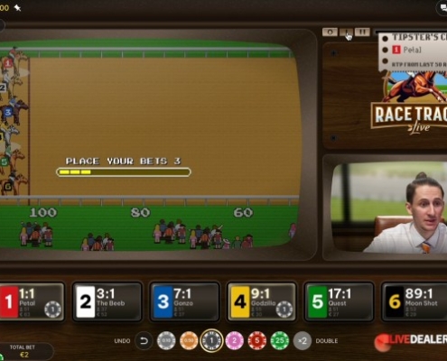 Evolution race track tipsters choice