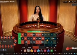 Immersive Roulette Deluxe place bets